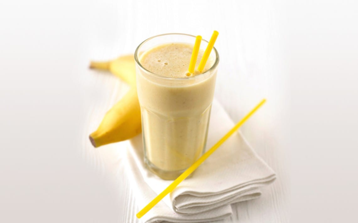 Banana cocktail - a remedy for a hangover