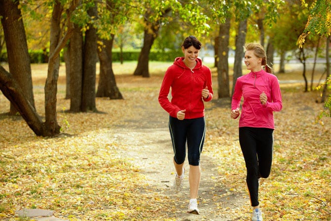 The main rules of jogging in autumn